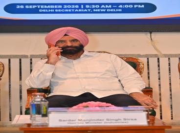 Hon'ble  Minister Sh. Monijander Singh Sirsa