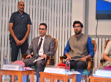 Sh. Benjo P Jose , IAS and Sh. Arjun Gupta , IAS -Joint Commissioner, Industry Department, GNCTD