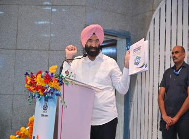 Releasing of Compendium of Schemes for MSMEs & Startups by Hon'ble  Minister Sh. Monijander Singh Sirsaji