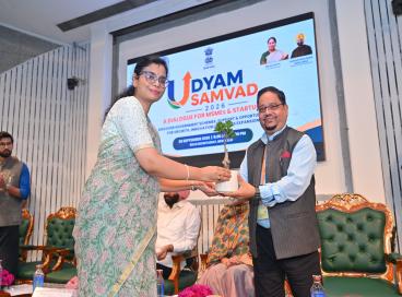 Thanks to Sh. R.K. Bharti, Director, DFO- MSME by Spl Comm. Industry Department, GNCTD